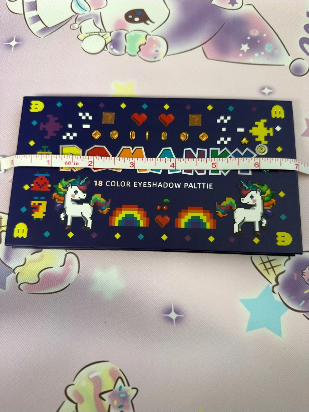 Rainbow Unicorn Matte and Glitter 18 Color Eyeshadow Palette - New in Box